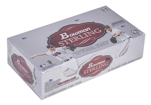 2009 Bowman Sterling Baseball Unopened Hobby Box (6 Packs) – Possible Mike Trout Prospect Cards